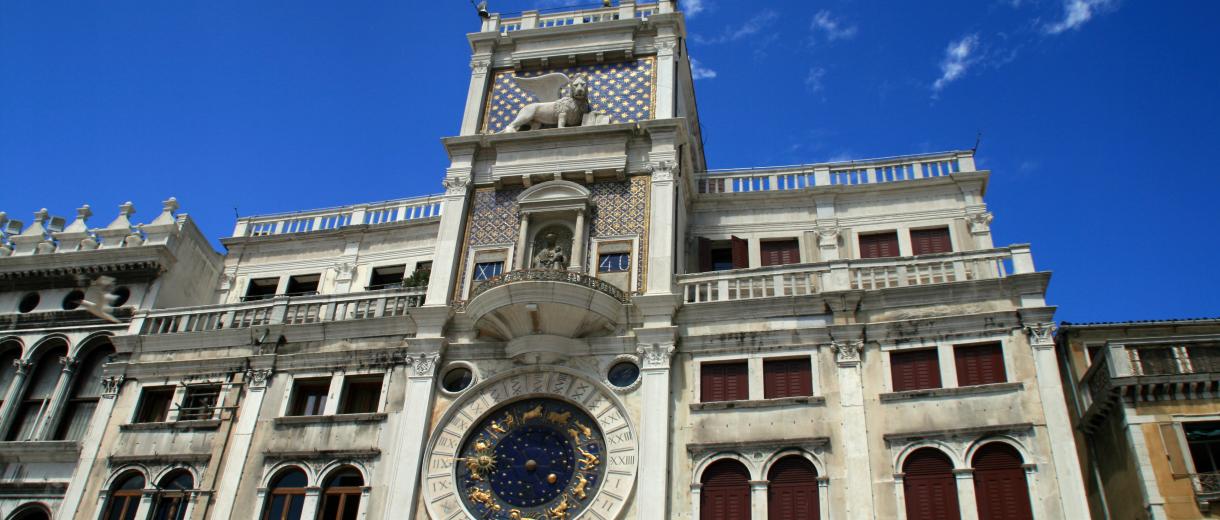 La Torre dell'Orologio in Piazza San Marco - Venezia